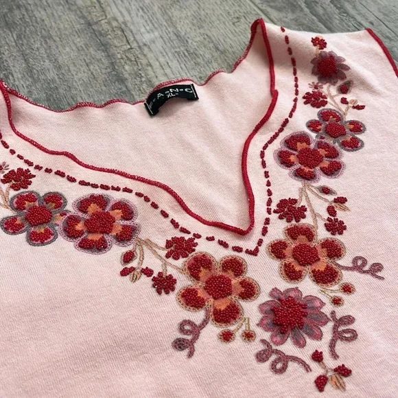 FANG Y2K Floral Top - Picture 4 of 7